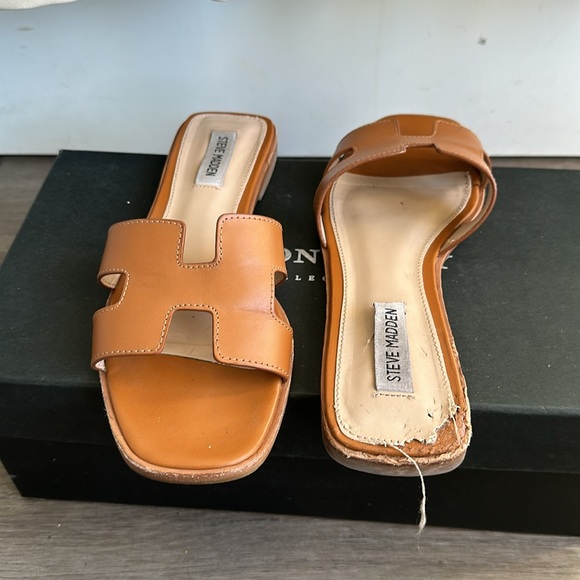 Steve Madden Hadyn Hayden Woman’s Size 10 Tan - Picture 2 of 4
